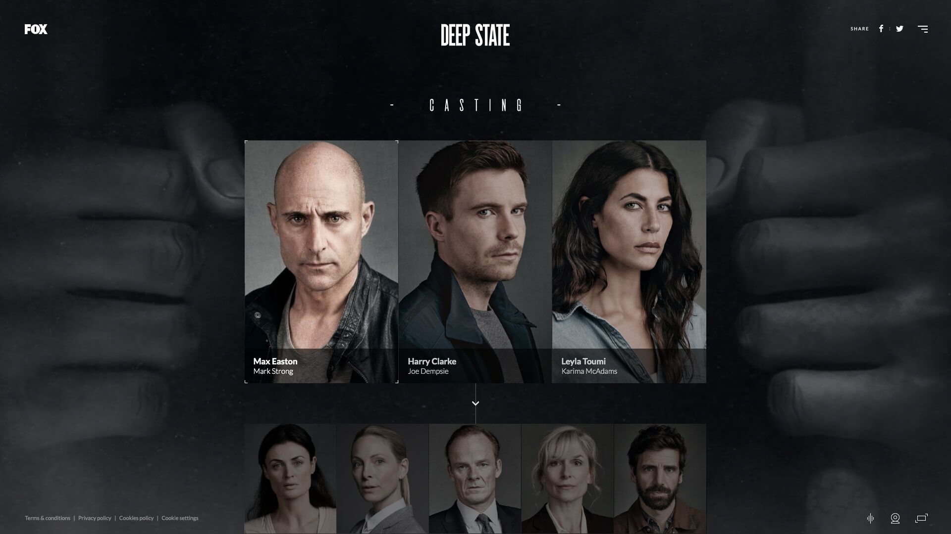 Fox | Deep State (Reparto)