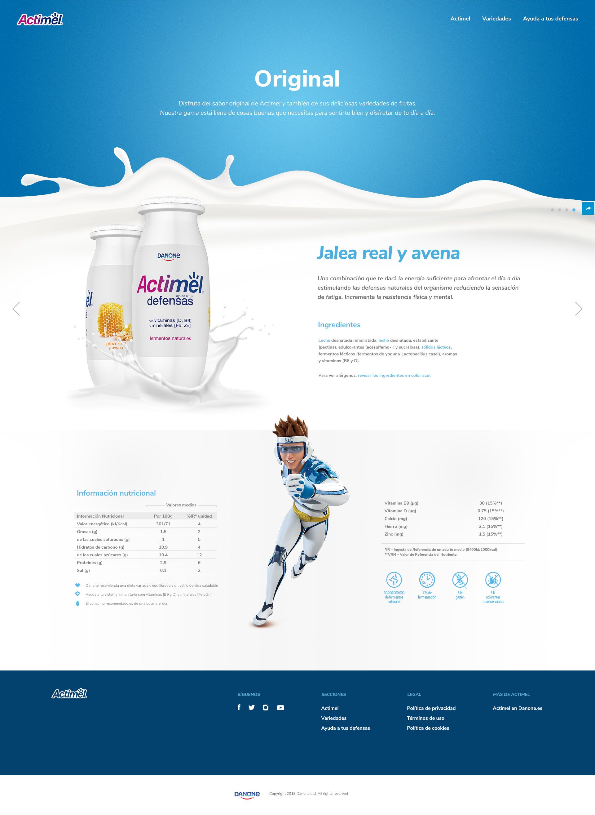 Danone | Actimel (Ficha)
