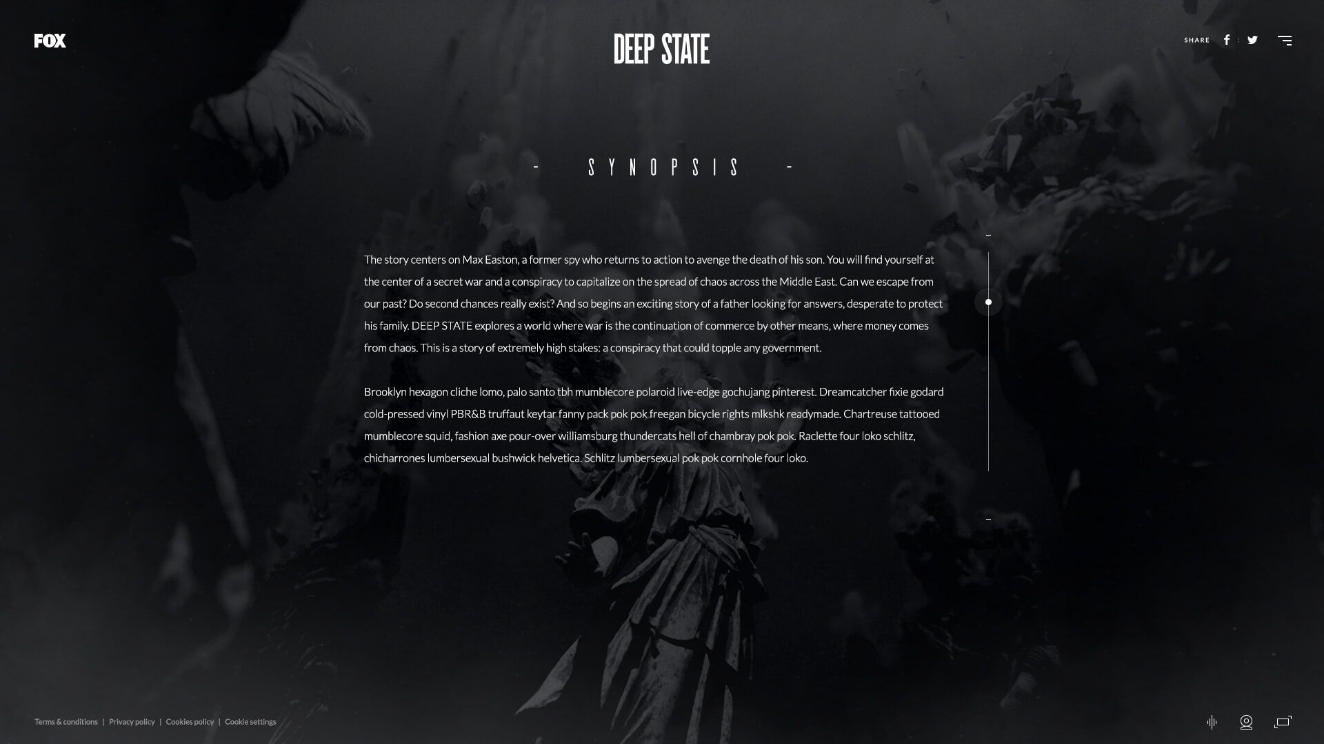 Fox | Deep State (Sinopsis)