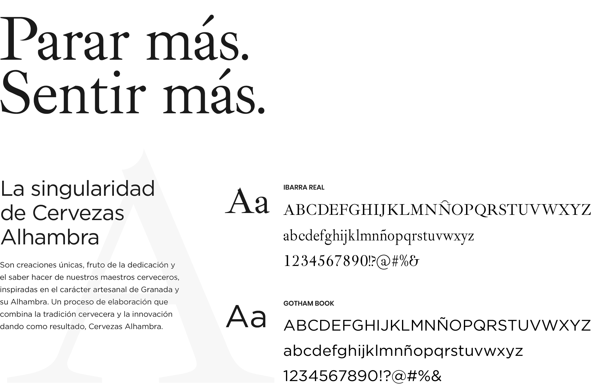 Cervezas Alhambra (Tipografía)